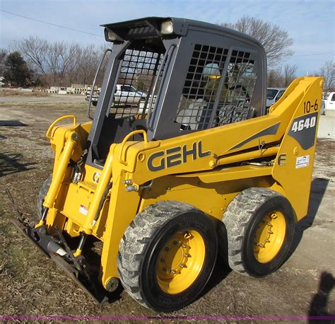 gehl skid steer starts then dies|gehl 4640 problems.